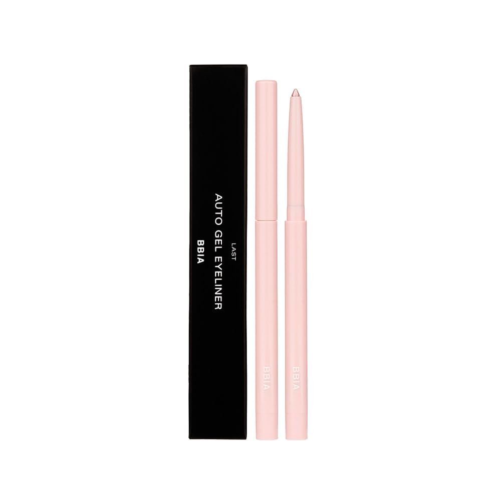 BBIA Last Auto Gel Eyeliner 17 Color  Multi-Use Longwear & Waterproof Mechanical Eye Liner Easy Drawing with Smooth Texture Smudge-Resistant Shadow & Glitter Vegan Korea Eye Makeup (08 ANGEL)