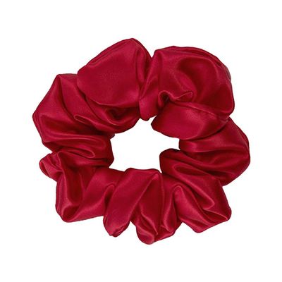 THXSILK Hair Silk Scrunchies Elastic Hair Bands Scrunchy Hair Ties Ponytail Ropes for Women Hair Accessories - 10 Colors