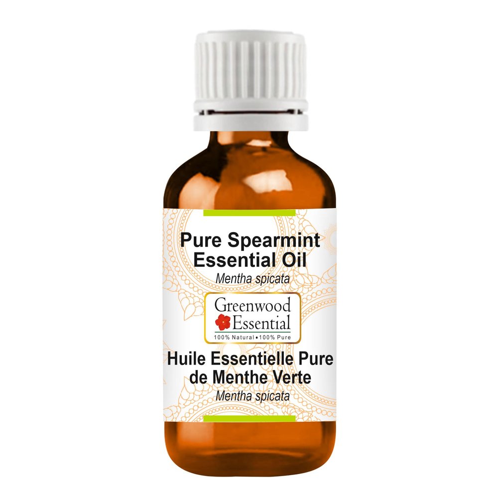 Greenwood Essential Pure Spearmint Essential Oil (Mentha spicata) Steam Distilled 15ml (0.50 oz)