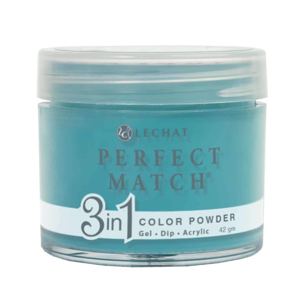 LECHAT Perfect Match 3in1 Powder - Windy City, Teal, 1.48 ounces