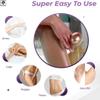 Skull Shaver Butterfly Kiss PRO - Women's Electric Shaver for Bikini Line, Legs & Body - Wet & Dry Use - Ergonomic, Hypoallergenic Blades - 60 Minutes Cordless Use - Purple view 4