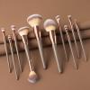 10 Makeup Brush Set and Face Big Hair Soft Tool view 2