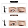 Magik 2 Pack Marble Cat Eye Bold Eye Liquid Fast-dry Long-lasting Waterproof Eyeliner (Marble, Soft Brush Tip, Dark Brown) view 2
