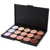 Magik 15 Colors Professional Foundation Base Concealer Cover Repair Highlight Highlighter Contour Cream Palette (#1) view 3