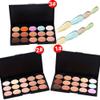 Magik 15 Colors Professional Foundation Base Concealer Cover Repair Highlight Highlighter Contour Cream Palette (#1) view 4