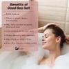 Eco Bath London Dead Sea Salt - 300g/10.5 oz, Rich in Magnesium, 100% Natural Sea Salt for Soothing Baths, Infused with Natural Oils and Herbs (Muscular) view 2