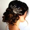 Hair Flare Hair Accessories for Women Stylish 1843 Pins Artificial Flowers Accessories (Pearl) view 1