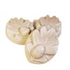 3 pc Fall Acorns Shea Butter & Goatmilk Soap Set - Vanilla-Almond Scented Large Oval Bars view 1