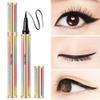 Magik 2 Pack Marble Cat Eye Bold Eye Liquid Fast-dry Long-lasting Waterproof Eyeliner (Galaxy, Sponge Tip, Black) view 2