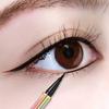 Magik 2 Pack Marble Cat Eye Bold Eye Liquid Fast-dry Long-lasting Waterproof Eyeliner (Galaxy, Sponge Tip, Black) view 3