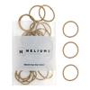 Heliums Small Hair Ties - Sandy Blonde - No Damage Mini 1 Inch Reusable 2mm Elastics for Thin Hair and Kids, Neutral Ponytail Holders - 48 Count view 1