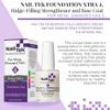 Nail Tek Foundation Xtra 4, Ridge Filling Strengthening Base Coat for Weak and Damaged Nails, 0.5 oz, 2-Pack view 3