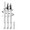 Magik 2 Pack Marble Cat Eye Bold Eye Liquid Fast-dry Long-lasting Waterproof Eyeliner (Marble, Soft Brush Tip, Black) view 1
