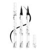 Magik 2 Pack Marble Cat Eye Bold Eye Liquid Fast-dry Long-lasting Waterproof Eyeliner (Marble, Soft Brush Tip, Black) view 2