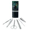 Aquaman Movie Atlantis Logo Stainless Steel Manicure Pedicure Grooming Beauty Care Travel Kit view 1