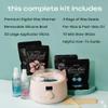 KoluaWax Premium Waxing Kit for Women - Beginner Friendly - Complete Wax Kit that includes 14oz of Wax Beads, Applicator, Pre and Post Care, Suitable for Sensitive Skin (Blush) view 3