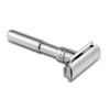 Boddenly Safety Shaving Razor Set, Long Handle Stainless Adjustable 1-6 Files Double Edge Classic Safety Shaver Razor, Stainless Safety Razor Chrome Shaver for Men Women view 1