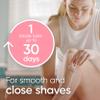 Gillette Venus Mini ComfortGlide White Tea Razors for Women, Includes 1 Mini Handle + 3 Refills + 1 Case, Holiday Gifts for Women view 3