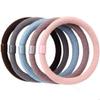 10 Pack Hair Ties Hair Bands for Women Girls Elastic Bands Stretch Ponytail Holders Hair Rubber Bands Hair Rope, Rose view 3
