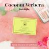SPONGELL Coconut Verbena Pedi-Buffer with Built-in Cleanser - Exfoliates, Softens & Smooths Feet for a Spa-Like Pedicure Experience, 30+ Uses view 2