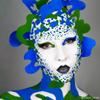 Mehron EDGE Face & Body Paint| Professional Water-Activated Face Paint Makeup | Made in the USA | For Cosplay, Halloween, & SFX (Green) view 2