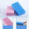 2PCS Exfoliating Bath Sponge, Body Shower Sponge Spa Scrub Soft Exfoliator Dead Skin RemoverDead Skin Remover for Body, Shower Sponge for Adult Baby (Blue&Pink) view 2