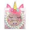 Claire's Club Girl's Club Unicorn Spiral Hair Ties - 3 Pack view 1