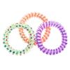 Claire's Club Girl's Club Unicorn Spiral Hair Ties - 3 Pack view 2
