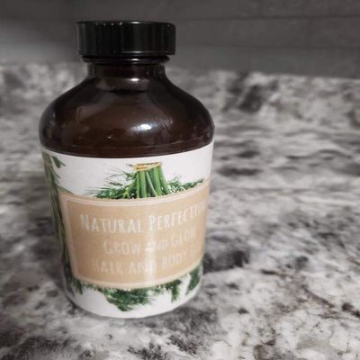 Natural Perfection Grow and Glow Hair and Body Oil