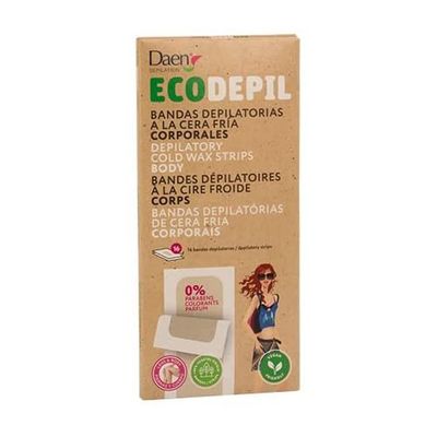 Daen Skin care product Daen Depil body bands 16 pieces EcoDepil 1 piece