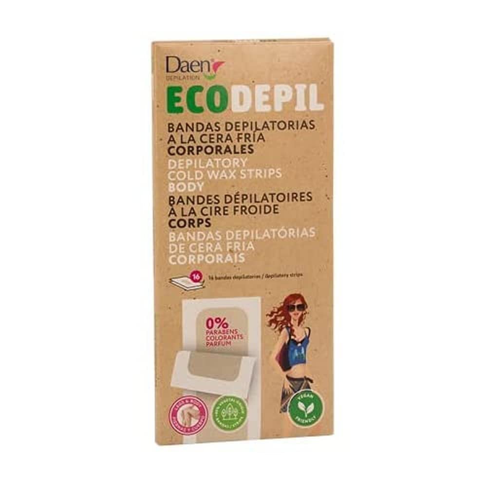 Daen Skin care product Daen Depil body bands 16 pieces EcoDepil 1 piece