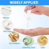 0.5oz Mini Clear Plastic Empty Bottle with Flip Cap Small Travel Bottles Storage Containers Jars for Cosmetic Sample Lotion Shower Gel Emulsion Toiletries - Set of 24 view 3