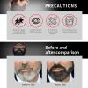 SEVICH Beard Blackening Shampoo for Men - Instant Natural Black Color, Anti-Hair Loss Formula, 10x15ml Travel-Friendly Packets | Safe & Gentle Beard Dye with Nourishing Care view 3