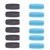 6 Extra Coarse & 6 Regular Coarse Replacement Roller Refill Heads Compatible with Amope Pedi Refills Electronic Foot File view 1