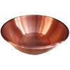 Satin Brushed Copper Foot Tub Basin Wash Soak Spa Beauty Salon Massage Pedicure Bowl view 1