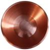 Satin Brushed Copper Foot Tub Basin Wash Soak Spa Beauty Salon Massage Pedicure Bowl view 3