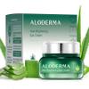 Aloderma Brightening Eye Cream with Organic Aloe Vera - Hydrating Effect for Dark Circles & Puffiness with Caffeine & Sage Oil - Day & Night Eye Care Cream for Puffy Eyes & Fine Lines, 25g/0.9oz view 1