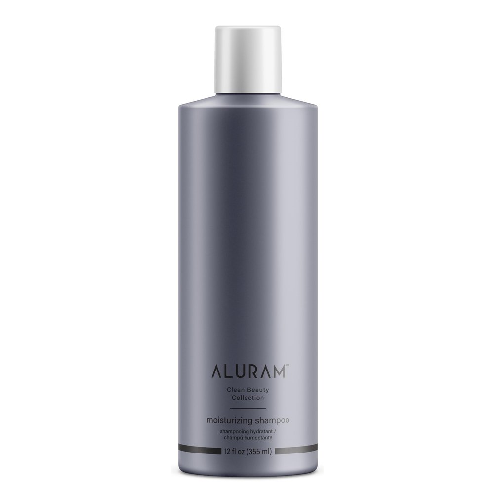ALURAM Coconut Water Moisturizing Shampoo for Men and Women, Clean Hydration and Shine for Medium to Coarse Textured Hair, 12 Fl Oz