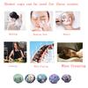 1 Pcs Waterproof Shower Cap for Women,Quanchen Reusable Printed Satin Bathing Shower Caps for Hair Protection (05 Purple Flowers) view 2