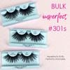 Elegant Lashes #301 IMPERFECT Drag Queen Lash (50 Bulk Pairs) | Thick Long Black Human Hair False Eyelashes for Drag view 2