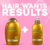 OGX Deeply Restoring + Pracaxi Recovery Oil AntiFrizz Conditioner with Murumuru Butter to Intensely Hydrate Curly Wavy Hair SulfateFree Surfactants for ColorTreated Hair, 13 Fl Oz view 4
