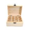 lliang Storage Boxes Wood 12 Compartment Essential Oil Storage Box Portable 15ml Bottle Display Case Travel Perfume Carrying Container view 1
