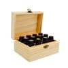 lliang Storage Boxes Wood 12 Compartment Essential Oil Storage Box Portable 15ml Bottle Display Case Travel Perfume Carrying Container view 4