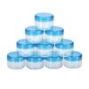 10Pcs 5 Gram Empty Clear Plastic Mini Cosmetic Containers with Lids, Cream Small Clear Pot Travel Jars for Make Up, Eye Shadow, Nails, Powder, Gems, Beads, Jewelry, view 1