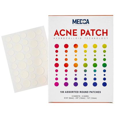 MEDca Acne Pimple Patch - Hydrocolloid Bandages (180 Count) Absorbing Covers in Two Universal Sizes, Acne Spot Treatment Care for Face & Skin Spot Patch Conceals Acne, Reduces Pimples and Blackheads