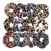 12 Pcs Fashion Retro Leopard Hair Ring Velvet Hair Scrunchies Elasticity Hair Ties Hair Band Head Flower Women Headwear Hair Accessories (Random Color) view 1