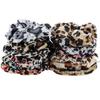 12 Pcs Fashion Retro Leopard Hair Ring Velvet Hair Scrunchies Elasticity Hair Ties Hair Band Head Flower Women Headwear Hair Accessories (Random Color) view 4