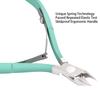 Ejiubas Cuticle Trimmer with Cuticle Pusher Cuticle Nipper Professional Grade Stainless Steel Cuticle Remover Cutter Clipper Durable Pedicure Manicure Tools (Green) view 4