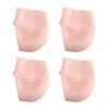 2 Pairs Plantar Heel Pad Heel Protectors Cracked Heels Heel Socks Foot Protectors for Feet Silicone Heel Protector Sleeve Silicone Gel High Heels Sole of Foot Women's view 1