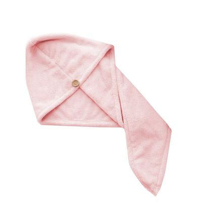 dalismotemp Hair Towel Wrap Turban Twist Drying Head Towel Water Absorbent Quick Dry Turban Wrap Hair Hat Bathing Shower Towel Cap Pink